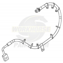 W0013608  -  Hose Asm - Rear Brake, RH